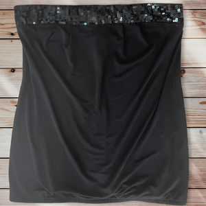 Candies Tube Top with Sequins